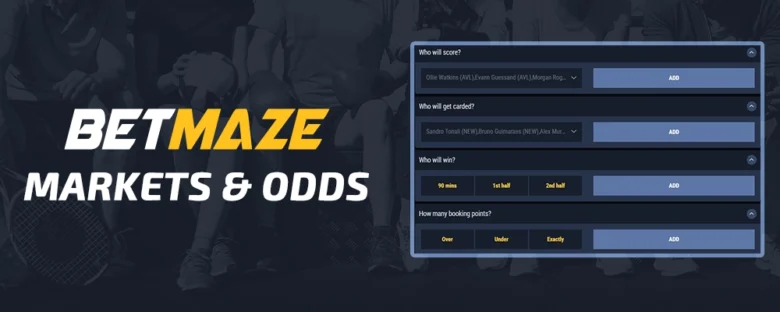Betmaze Sports Betting Markets & Odds