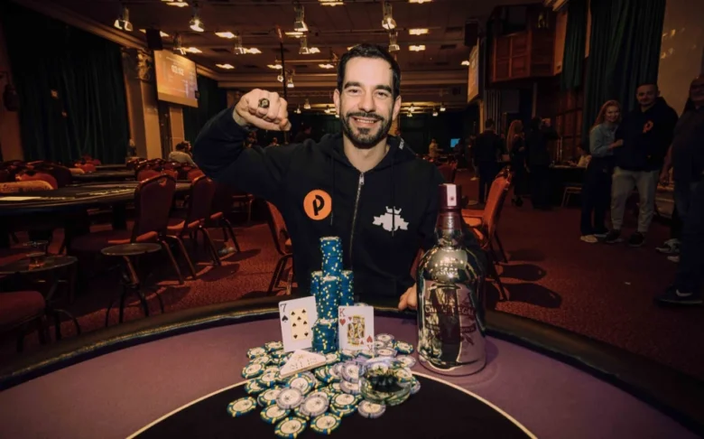 Luka Bojovic at the WSOP Circuit Marrakech Monster Stack