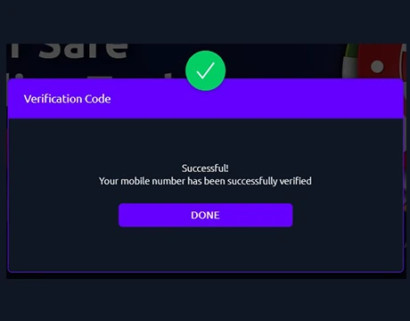 Confirm account creation