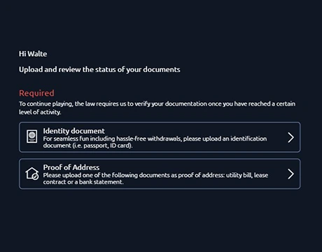 Account verification