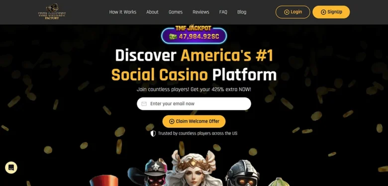 The Money Factory Main Page