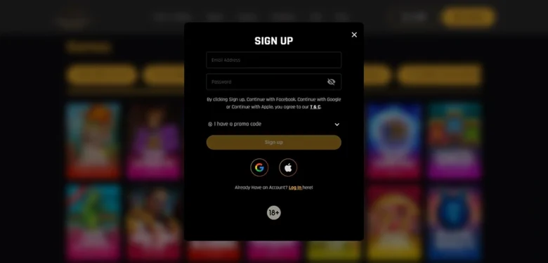 The Money Factory Registration Page