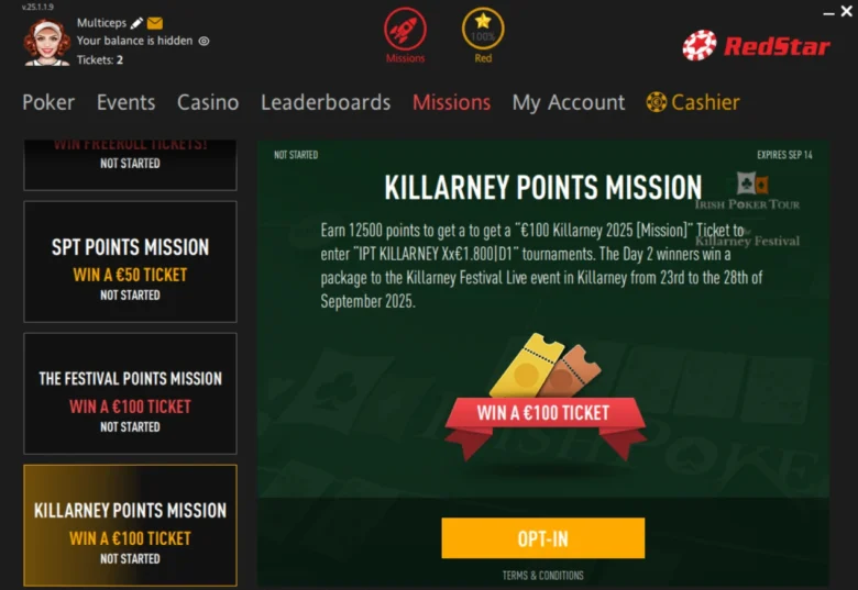 Killarney Festival 2025 Revenue Mission