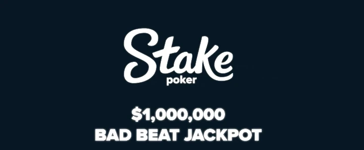 Stake Poker $1,000,000 Bad Beat Jackpot