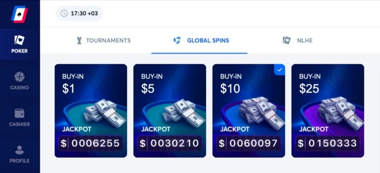 WPT Global History Spiins