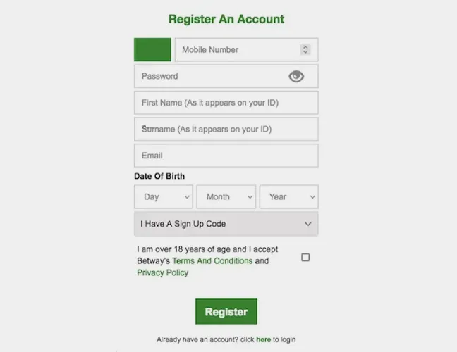 Fill in Your Personal Details: