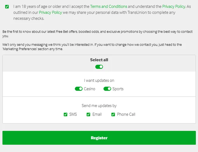 Confirm and Complete Registration: