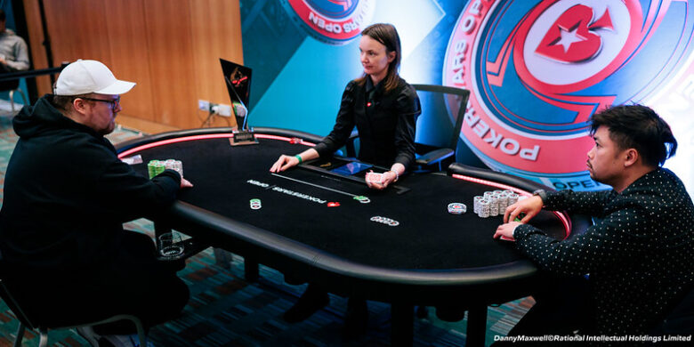 Christopher Brammer and Tuan Le Heads Up 1,100 Main Event Pokerstars Open Manchester