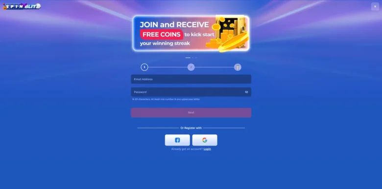 Spinblitz Casino sign up