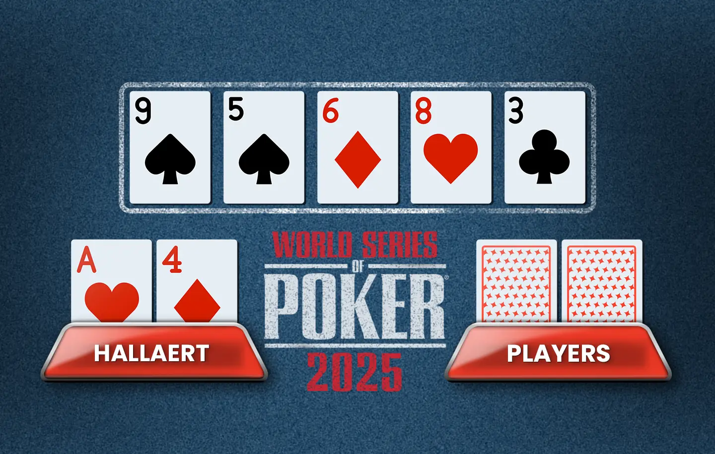 Hallaet's wsop 2025 hand