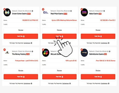 Pick an Inclave online casino.