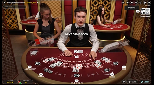 Live Blackjack