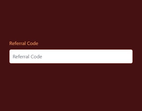 Add a Referral Code (Optional):
