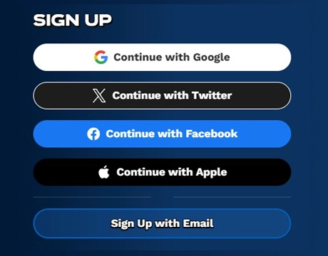 Choose a Registration Method: