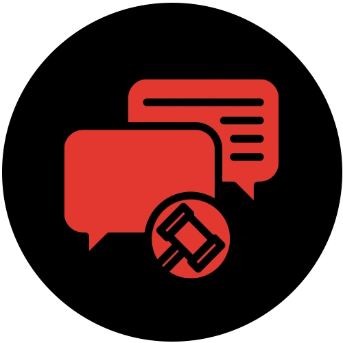Icon: Dispute Resolution and Support