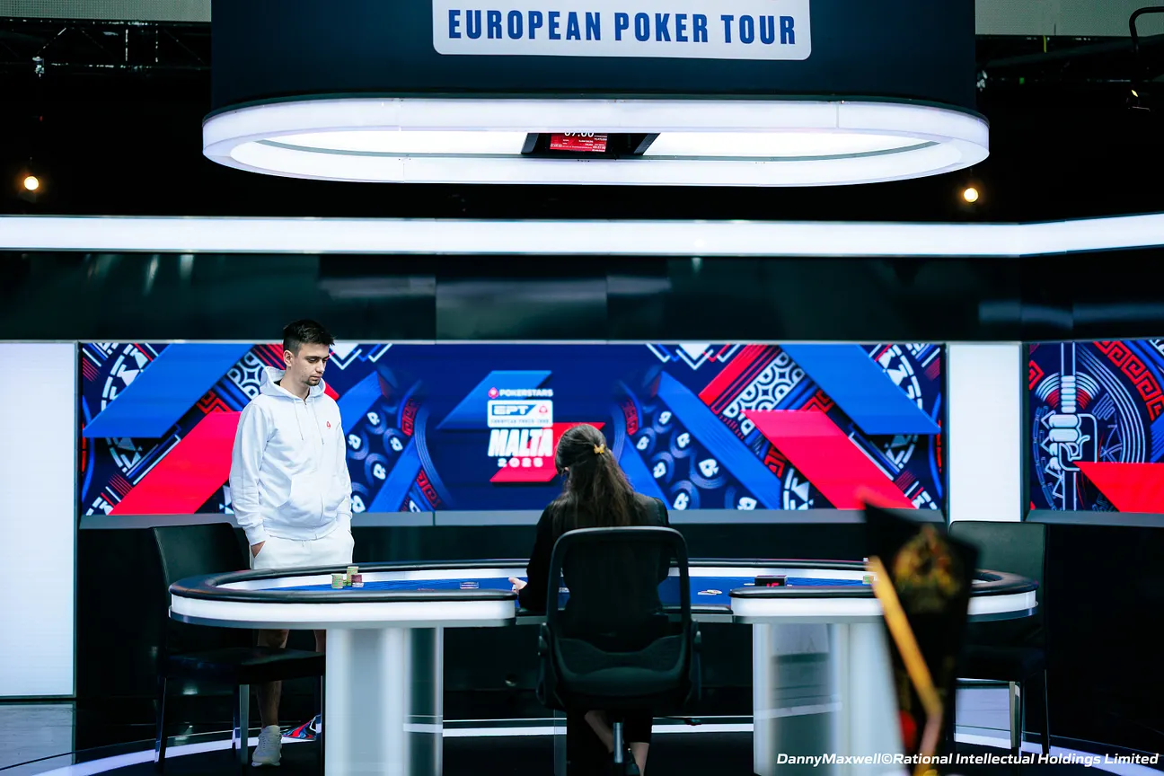 Mykhailo Ostash EPT Malta Main Event Final Table