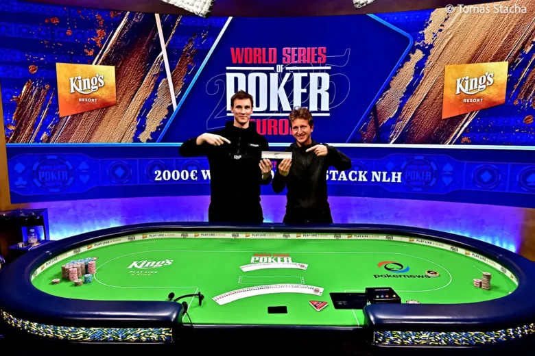 Zdenek Zizka and Giuliano Bendinelli WSOPE 2025 