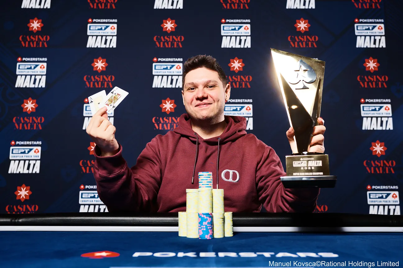 Alex Theologis won EPT Malta 2025