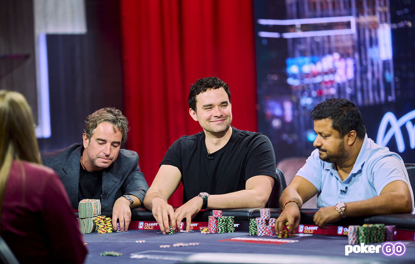 Alan Keating at High Stakes Poker Livestream