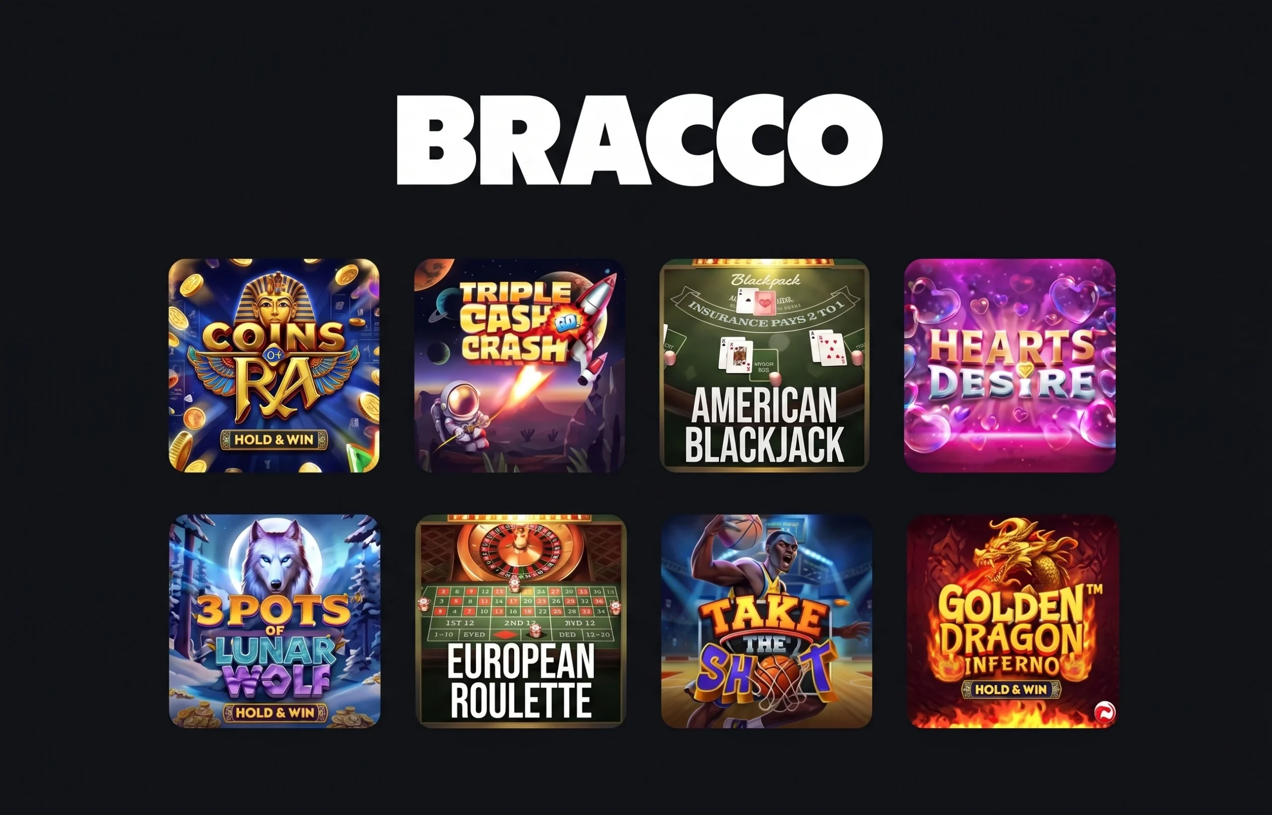 Bracco games and providers