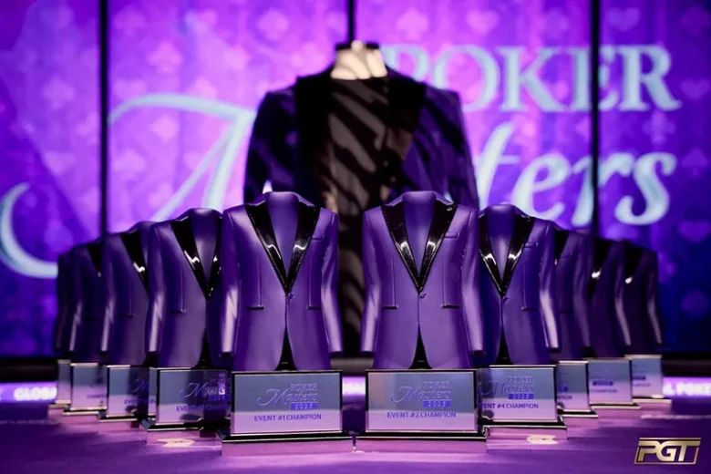 Poker Trophies: Purple Jacket — Poker Masters
