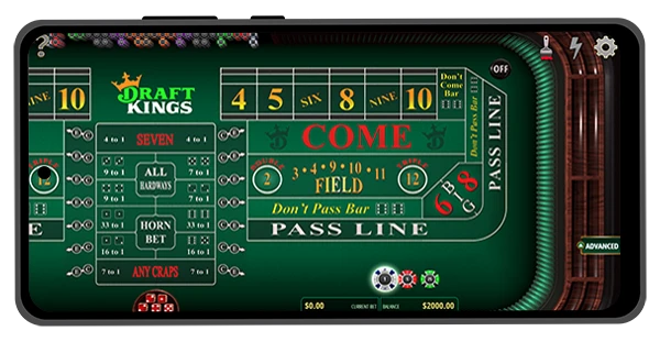 Craps on Android Mobile