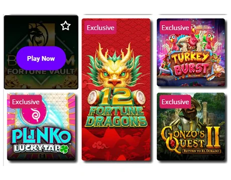 Explore Games and Start Playing.