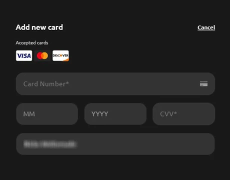 Enter Deposit Details.