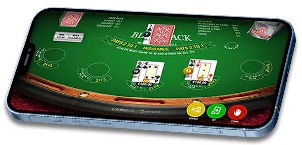 Blackjack on iOS Mobile