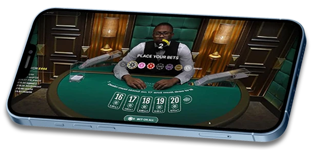 Live Dealer Games on iOS Mobile