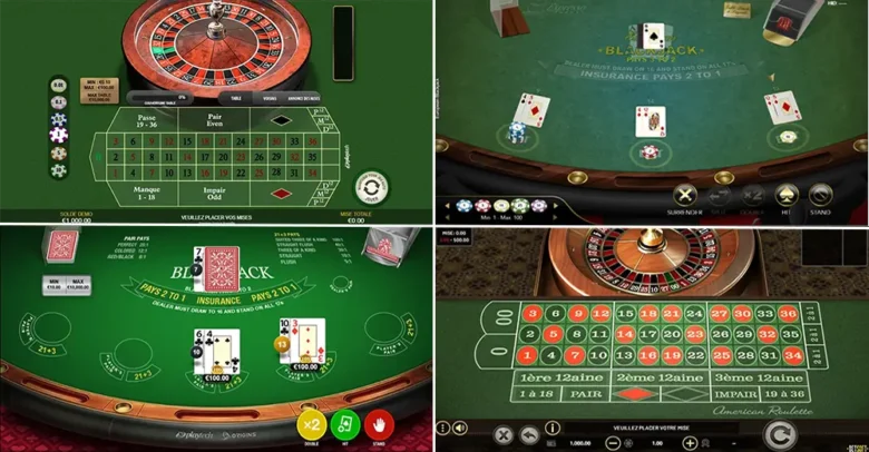 Table Games Blackjack & Roulette