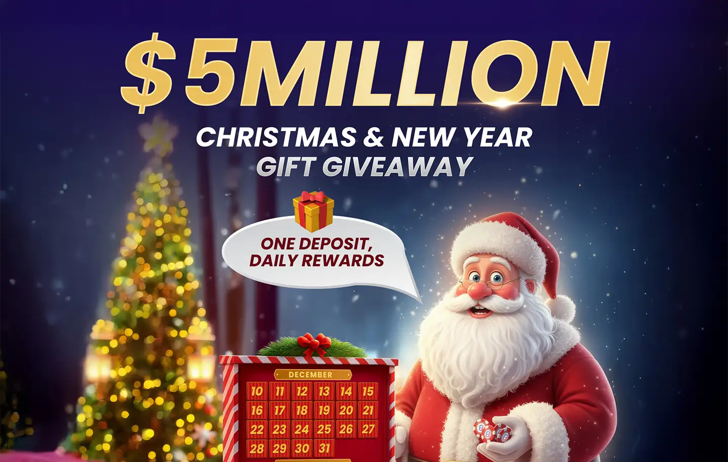 WPT Global Christmas & New Years Giveaway