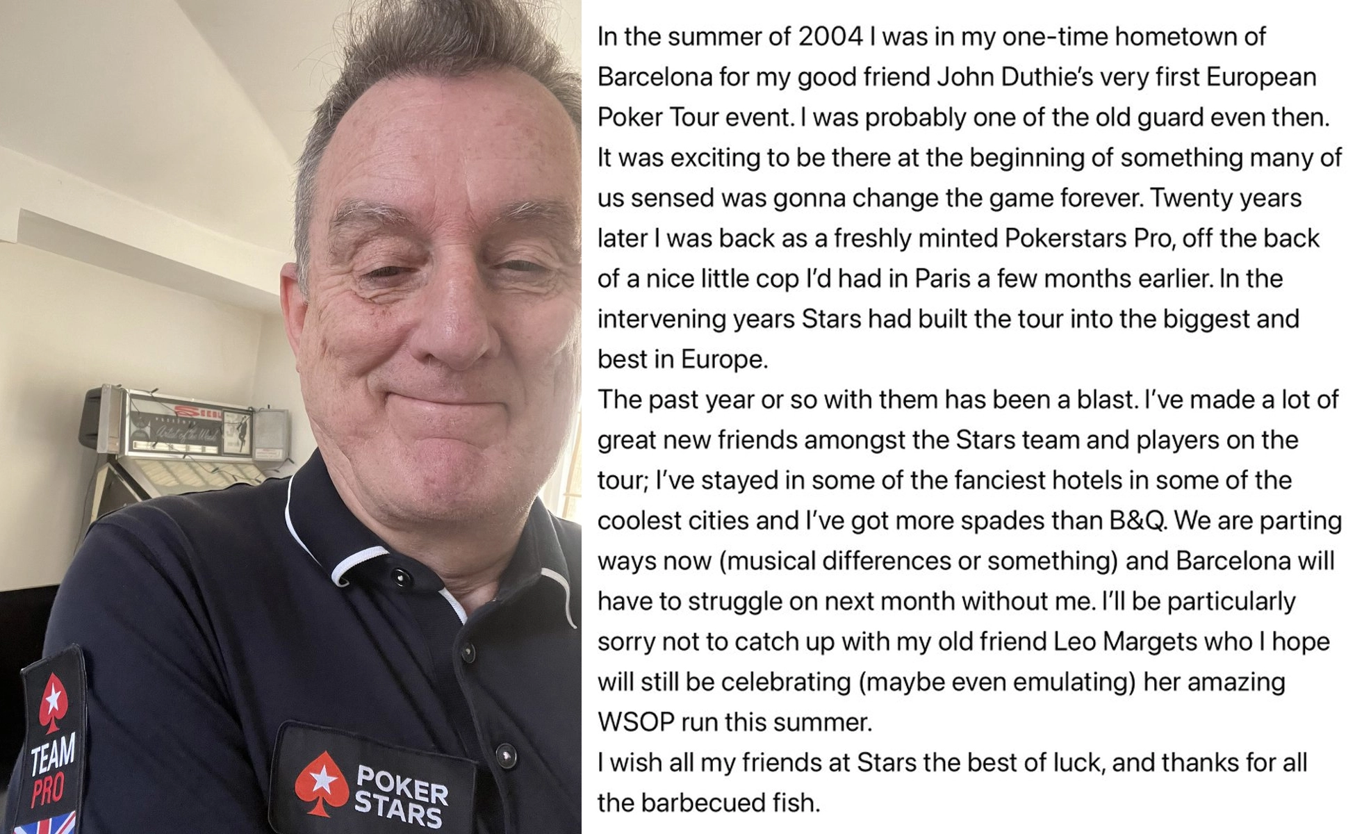 Pokerstars Barny Boatman