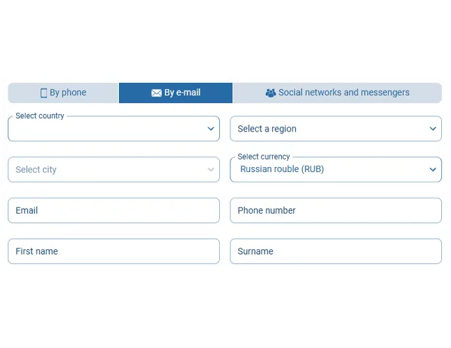 Fill in Your Details.