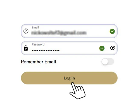 Confirm login.