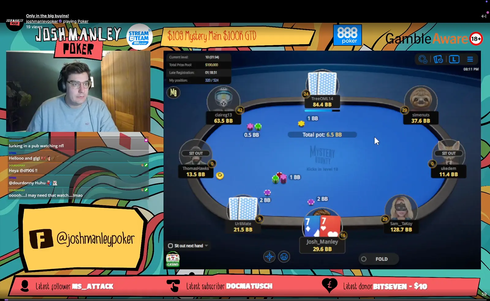 Josh Manley stream