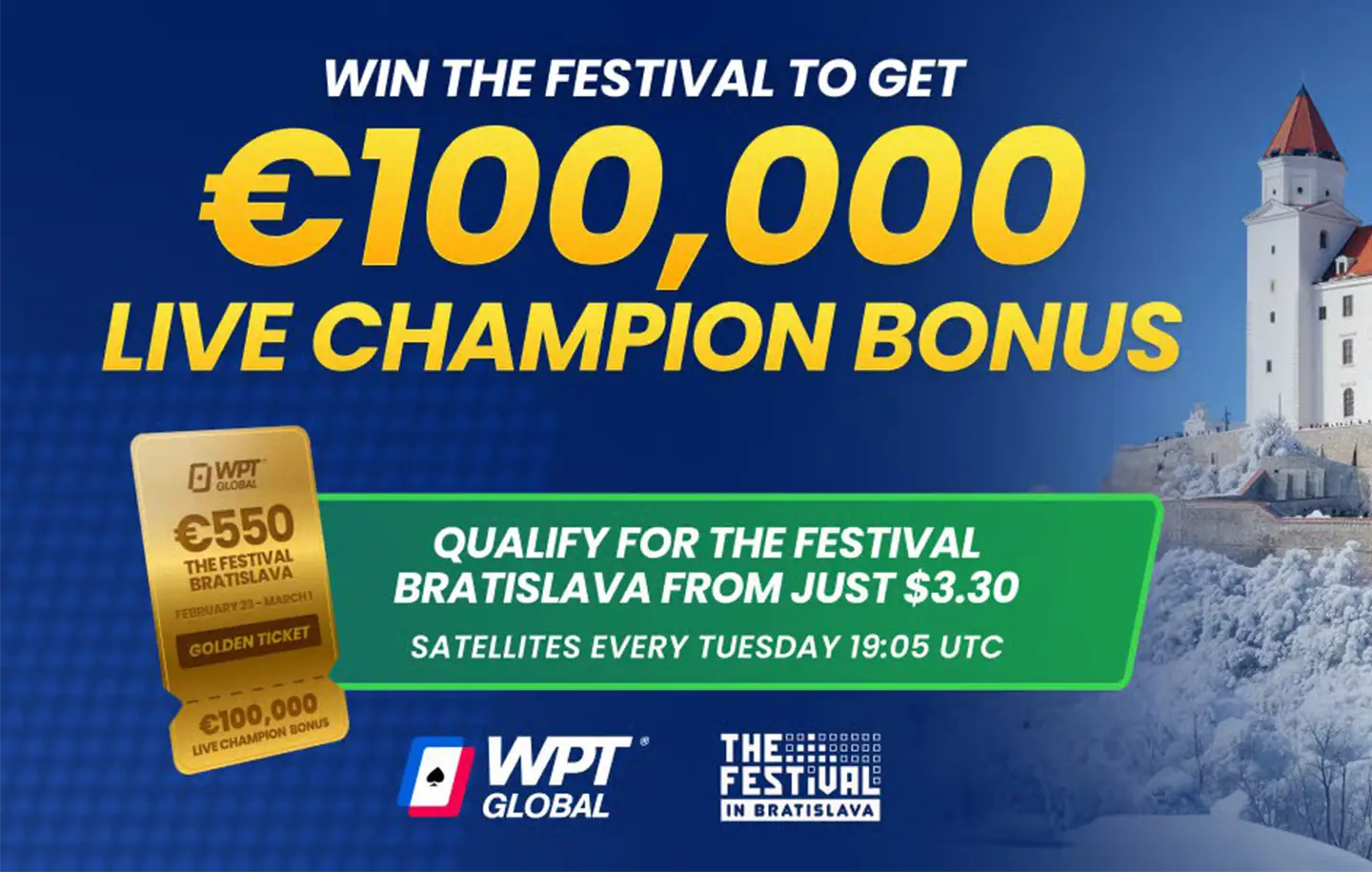 Bratislava 100k euro WPT Global
