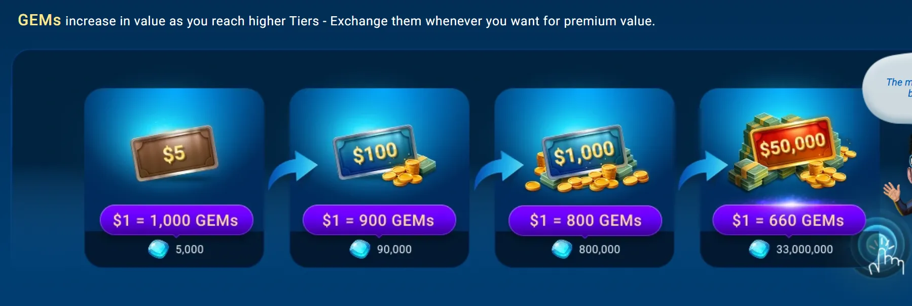 Ocean Rewards GEMs