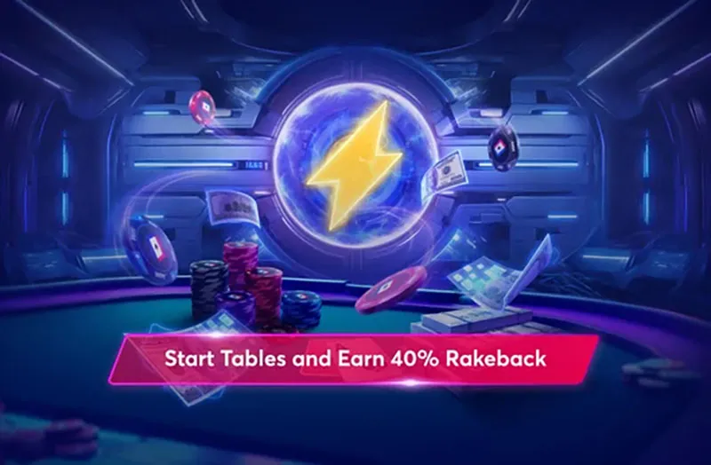 WPT Global: 40% Rakeback