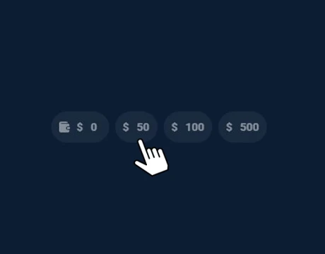 Enter your stake amount: