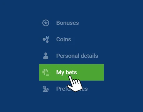 Track your bet: