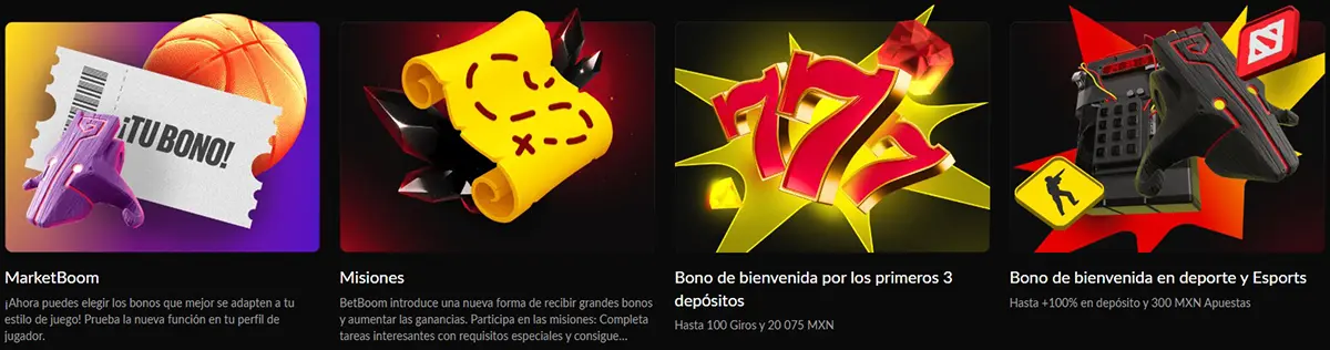 BetBoom Sports Bonuses