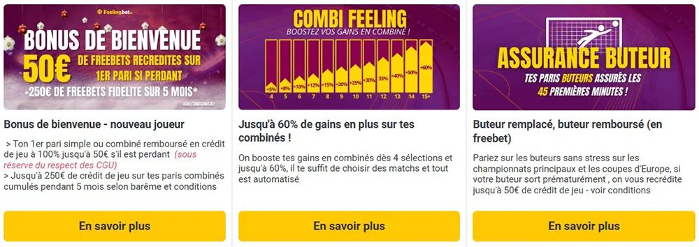 Feelingbet Bonuses & Promotions