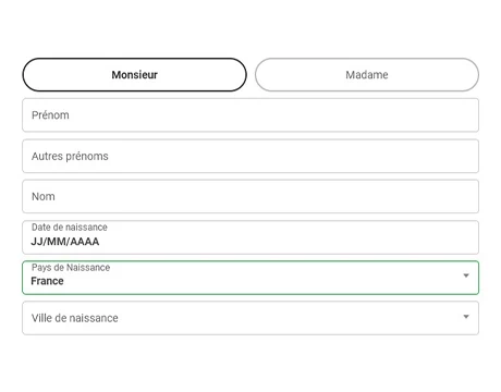 Fill in Your Details: