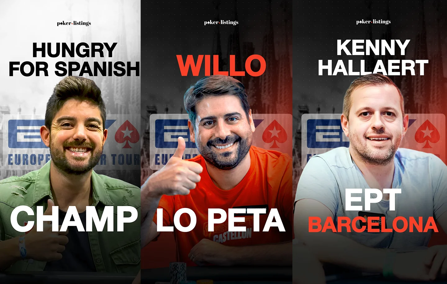 EPT Barca 2025 interviews