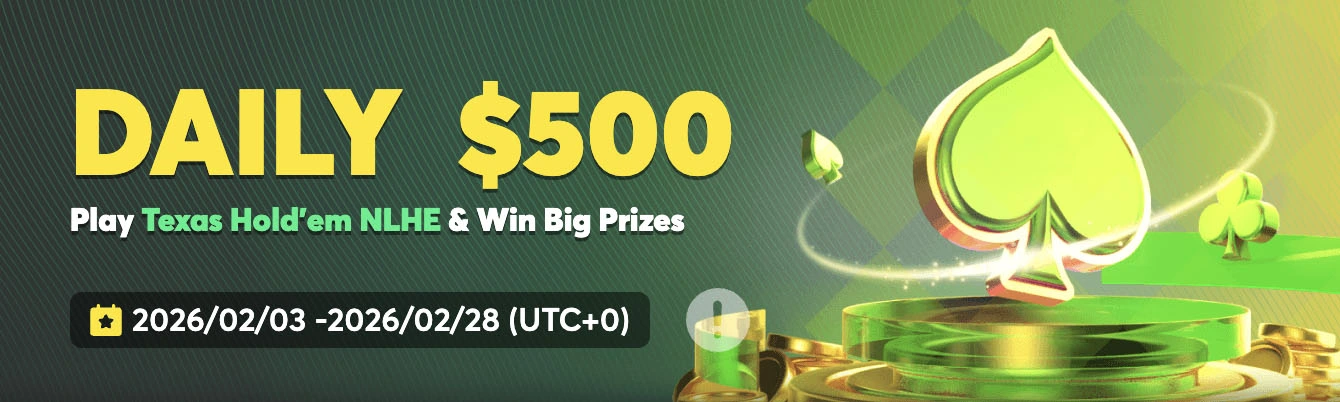 BCPoker: $500 Daily Cash Game Leaderboards