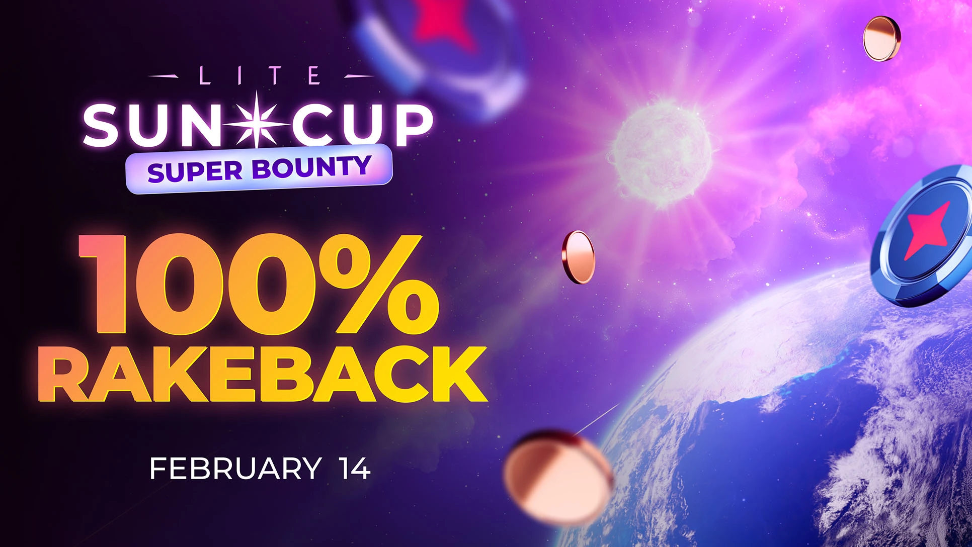 PokerPlanets: $5.5 Sun Lite Cup $3,000 GTD