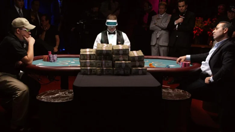 Moneymaker and Farha 2003 Main Event WSOP