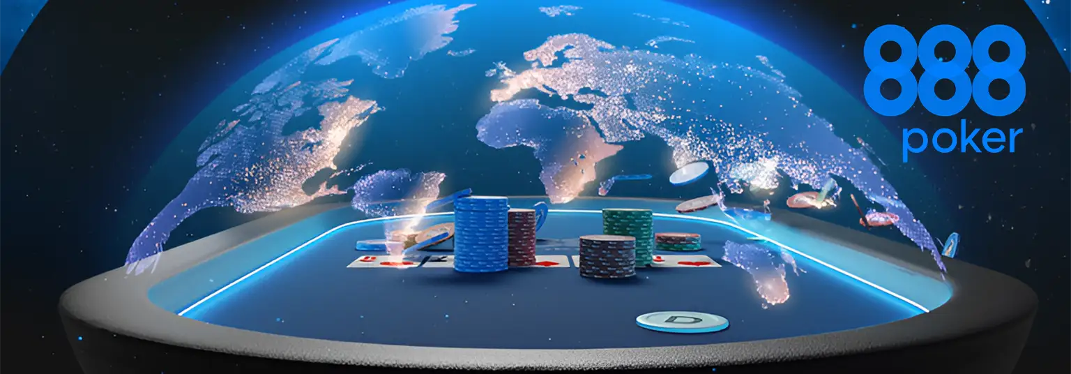 888poker on the Map