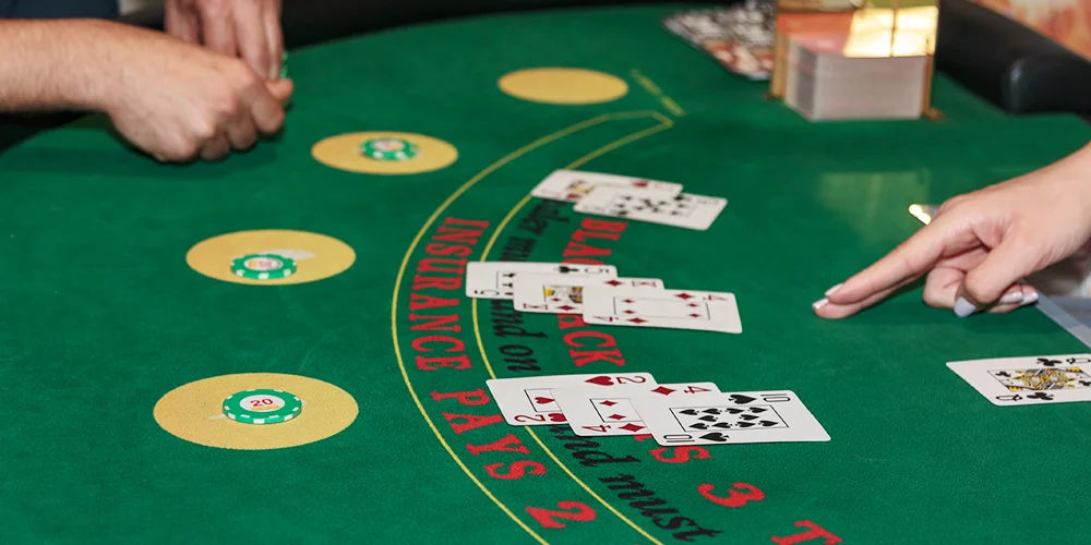 Playing Blackjack in a Casino Setting
